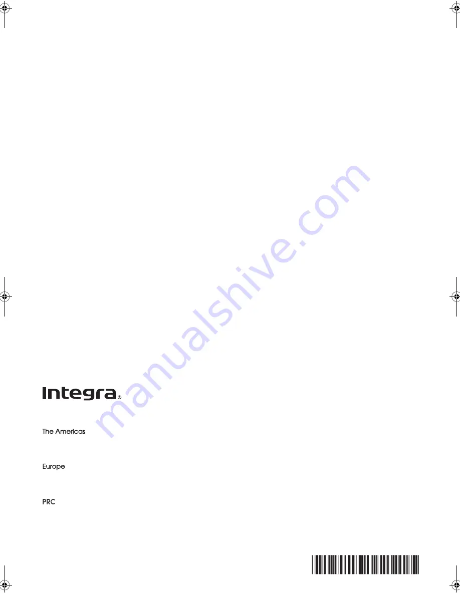 Integra DTM-40.7 Instruction Manual Download Page 52