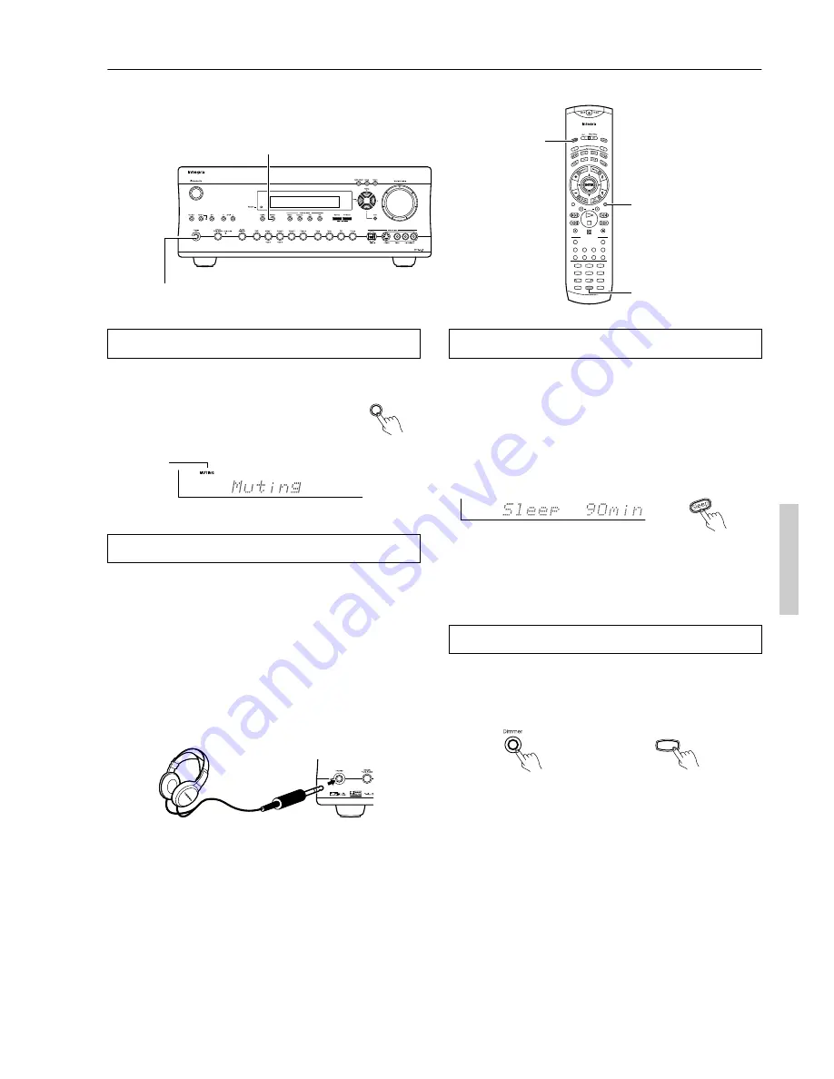 Integra DTR-5.4 Instructional Manual Download Page 37