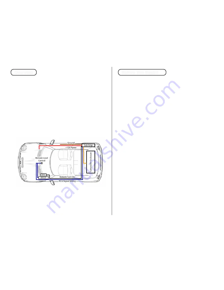 Integral Audio 1101S Installation Manual Download Page 2