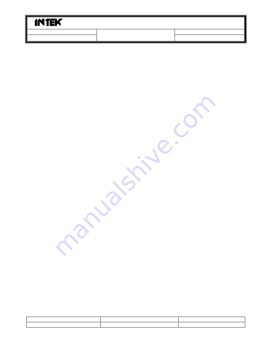 Intek H-520 PLUS Service Manual Download Page 21