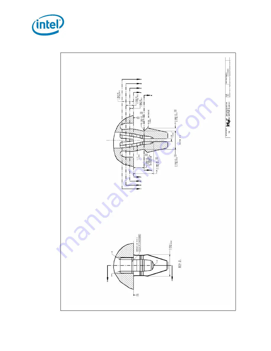 Intel 2ND GENERATION  CORE PROCESSOR FAMILY DESKTOP - THERMAL MECHANICAL S AND DESIGN GUIDELINES 01-2011 Specifications Download Page 112