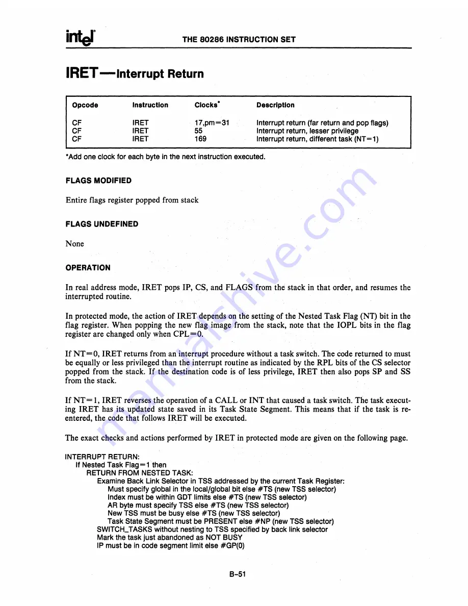 Intel 80286 Скачать руководство пользователя страница 261