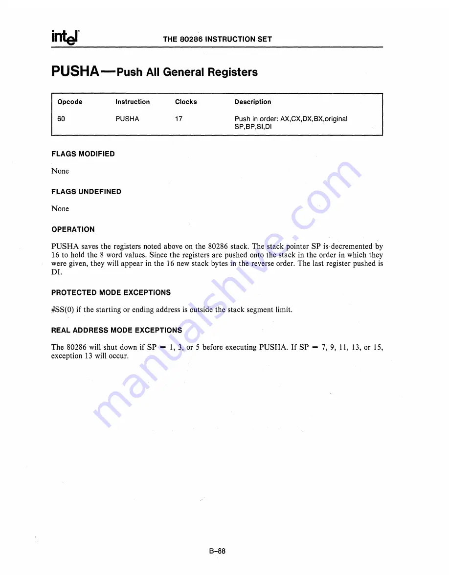 Intel 80286 Скачать руководство пользователя страница 298