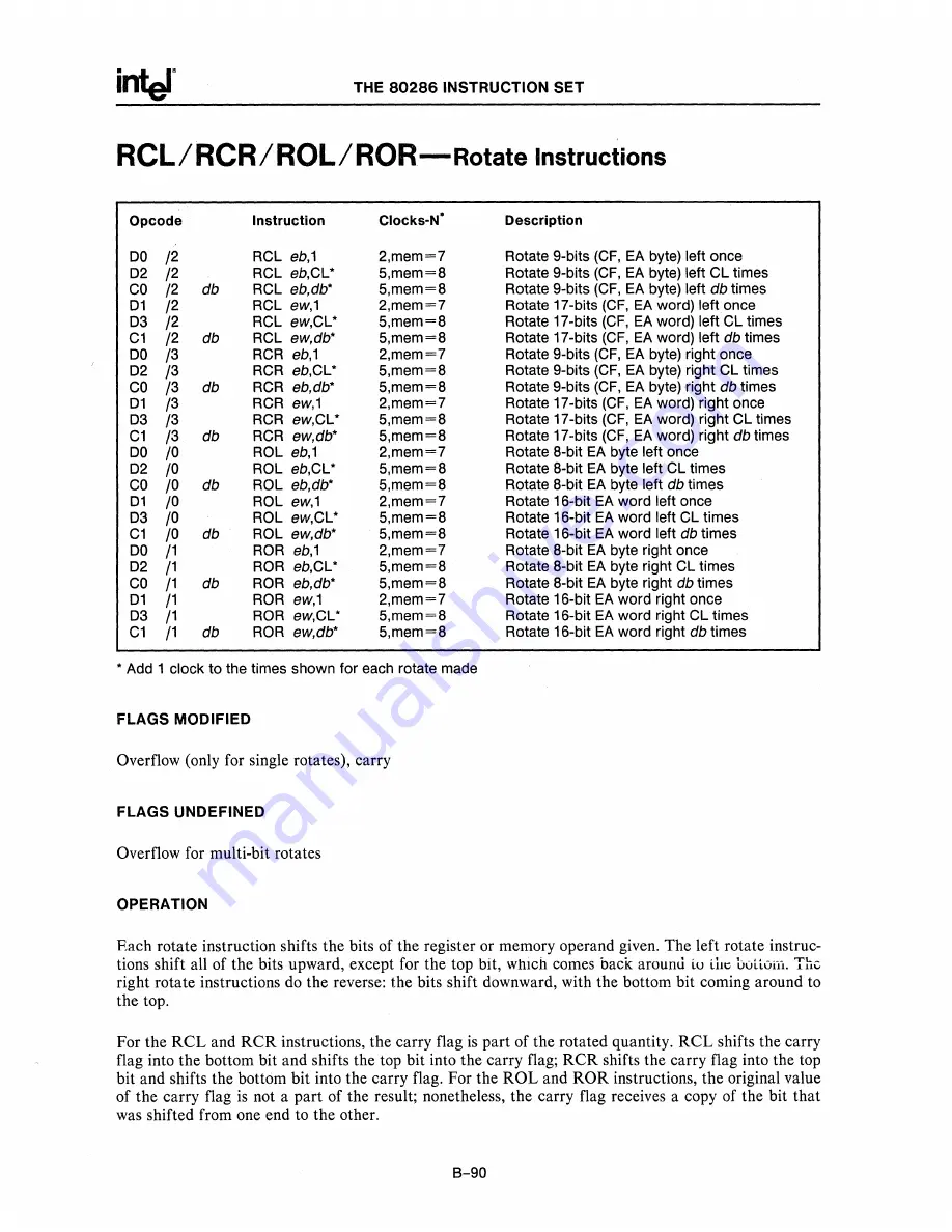 Intel 80286 Скачать руководство пользователя страница 300