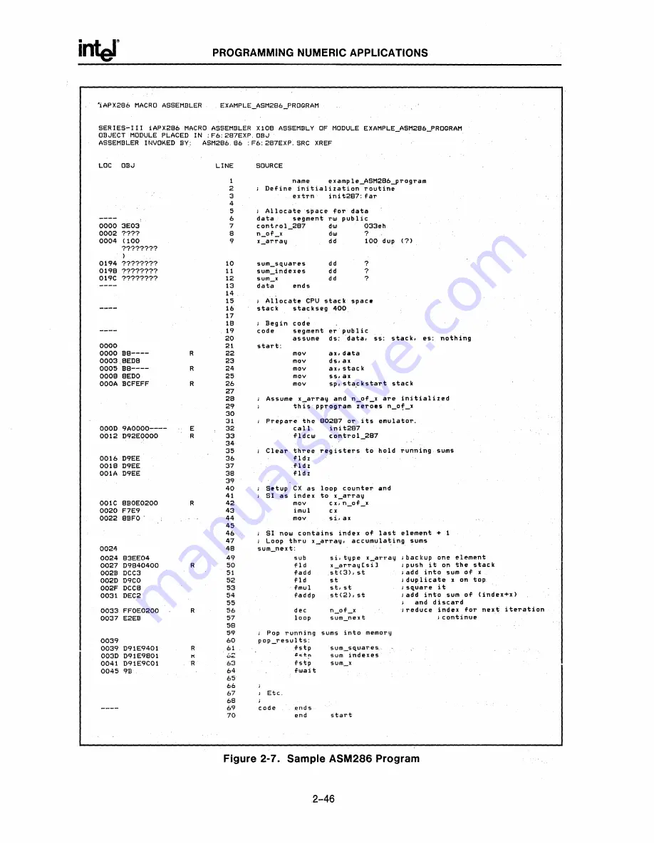 Intel 80286 Скачать руководство пользователя страница 438