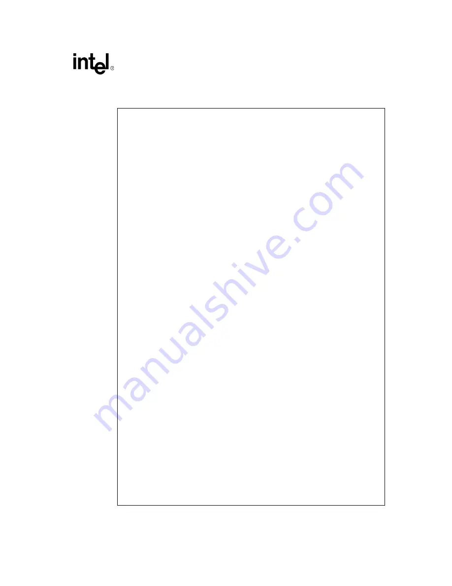 Intel 80960HA Datasheet Download Page 89