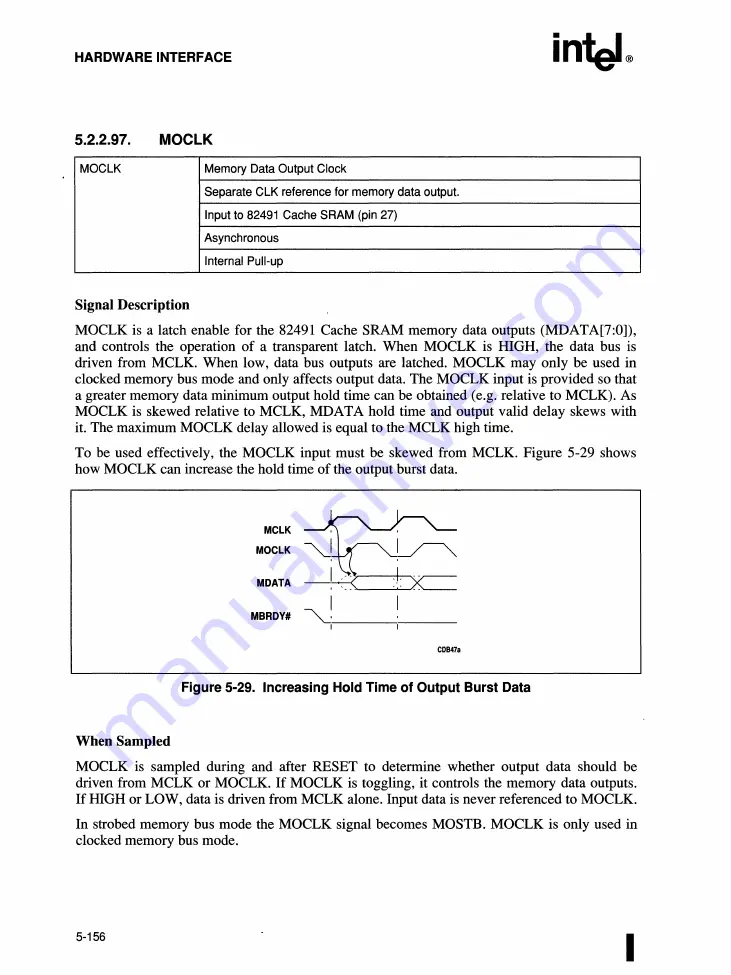 Intel 82491 CACHE SRAM Скачать руководство пользователя страница 281