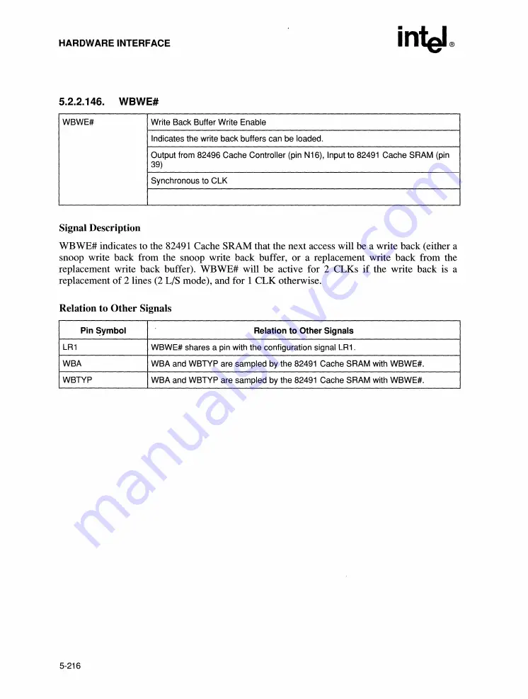 Intel 82491 CACHE SRAM Скачать руководство пользователя страница 341