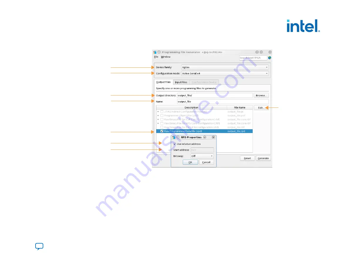 Intel Agilex Series Configuration User Manual Download Page 191