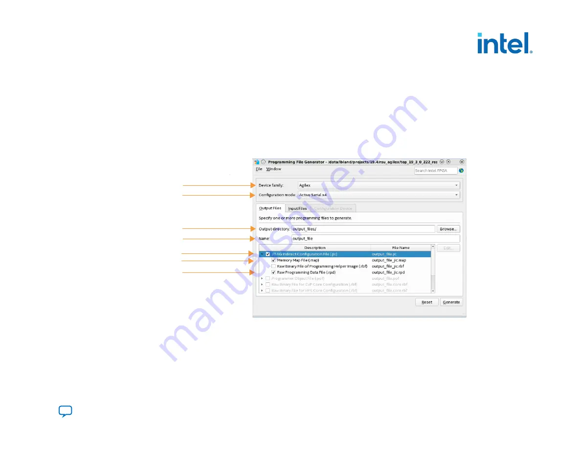 Intel Agilex Series Configuration User Manual Download Page 197