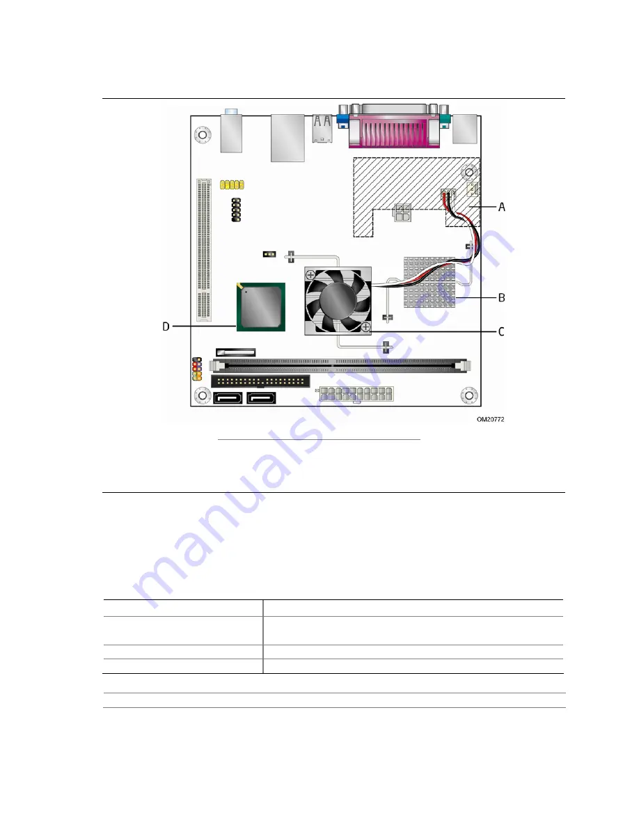 Intel BLKD945GCLF - MB 533FSB DDR2 667 533 Aud+Vdo+Lan mATX Technical Product Specification Download Page 53