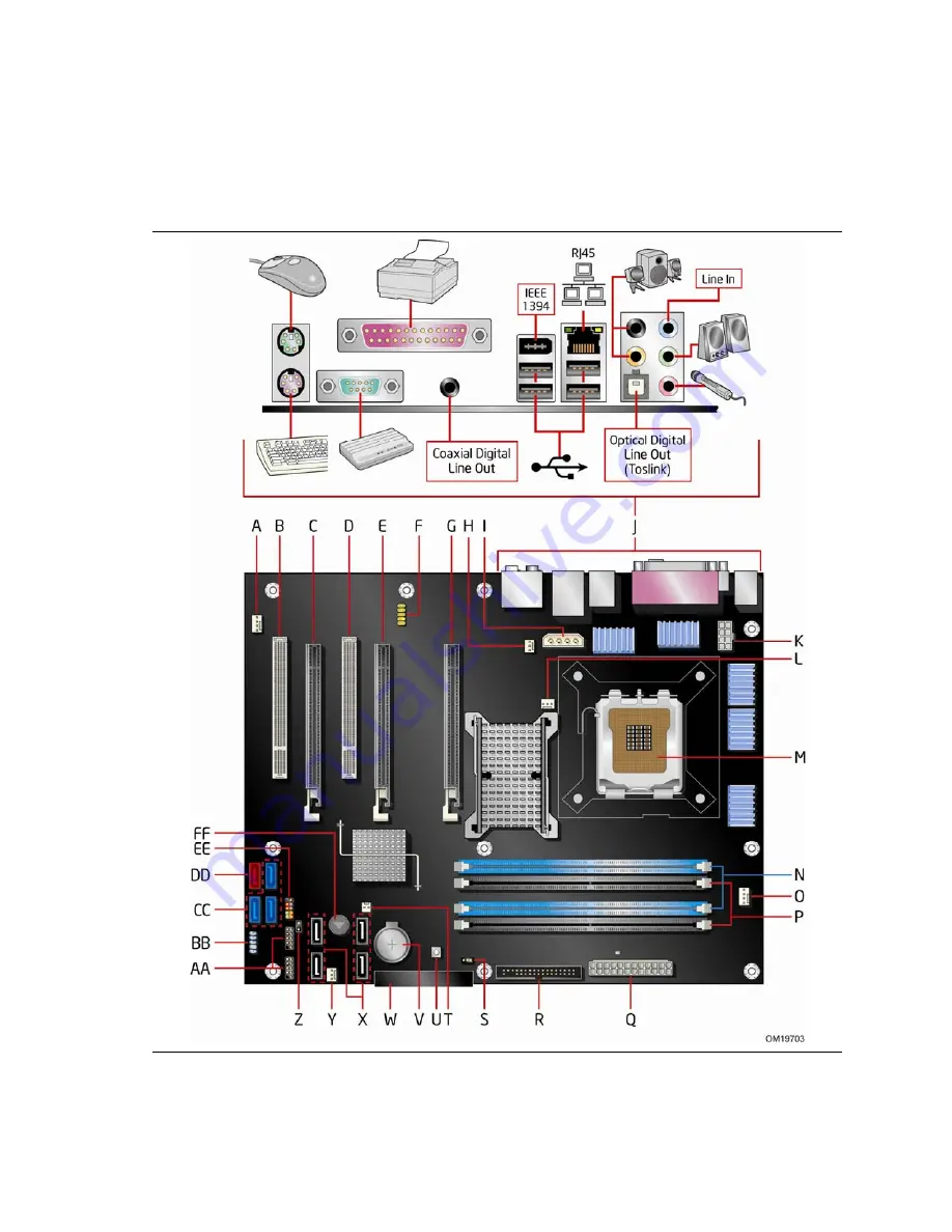 Intel BLKD975XBX2KR Product Manual Download Page 12