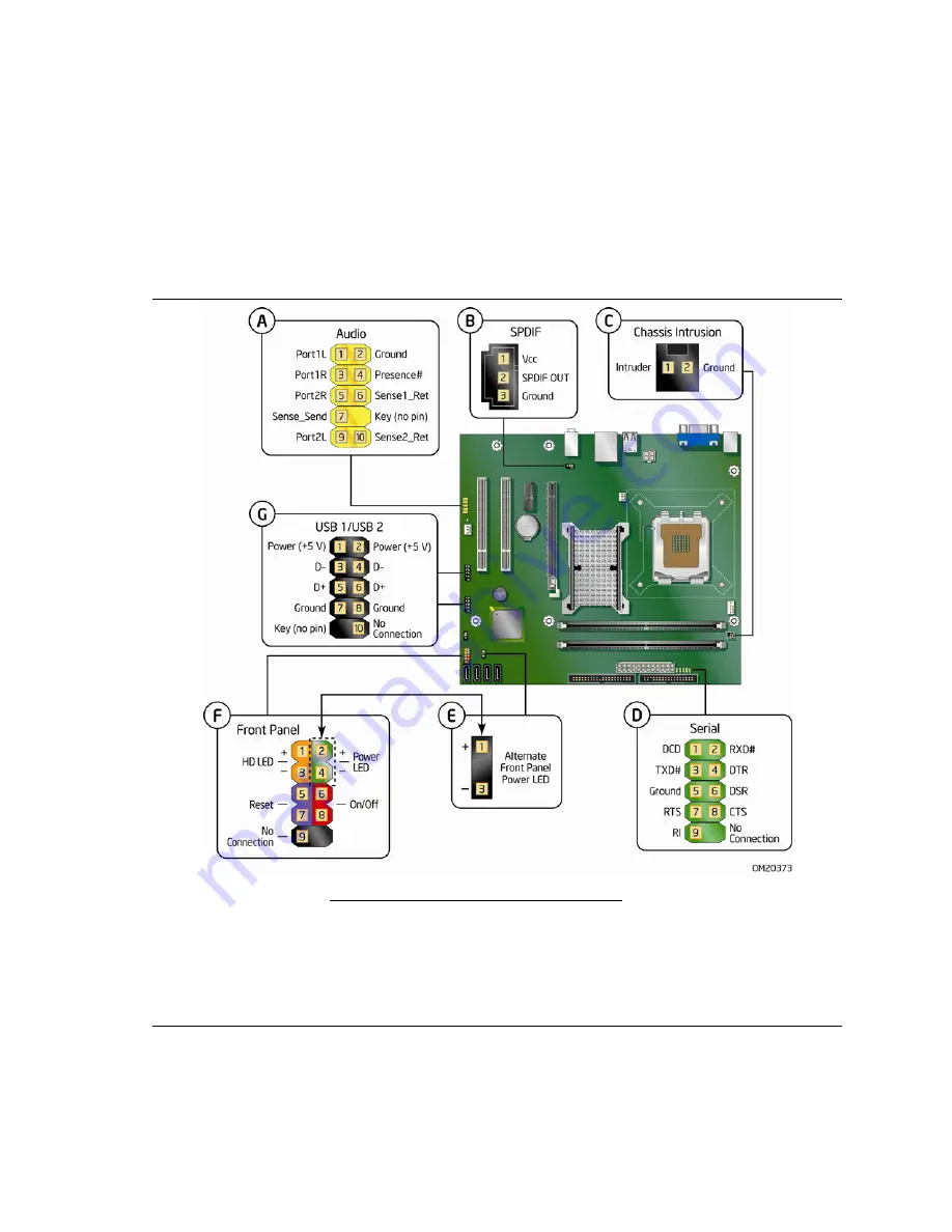 Intel BLKDG31PR - 1333FSB DDR2 800 Audio Lan 4SATA uATX 10Pack Motherboard Скачать руководство пользователя страница 45