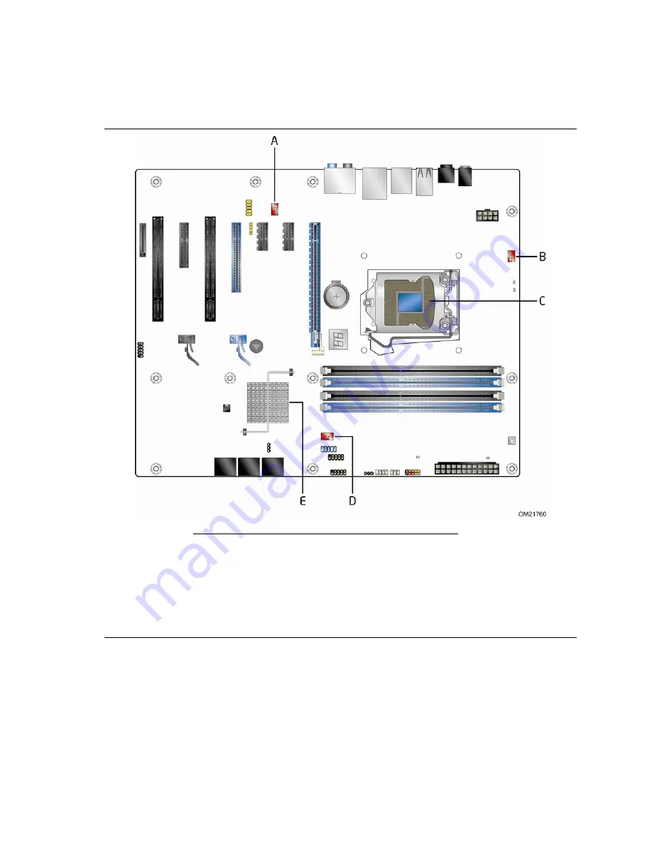 Intel BLKDP55WG - P55 LG1156 MAX-16 GB DDR3 ATX Motherboard Technical Product Specification Download Page 26