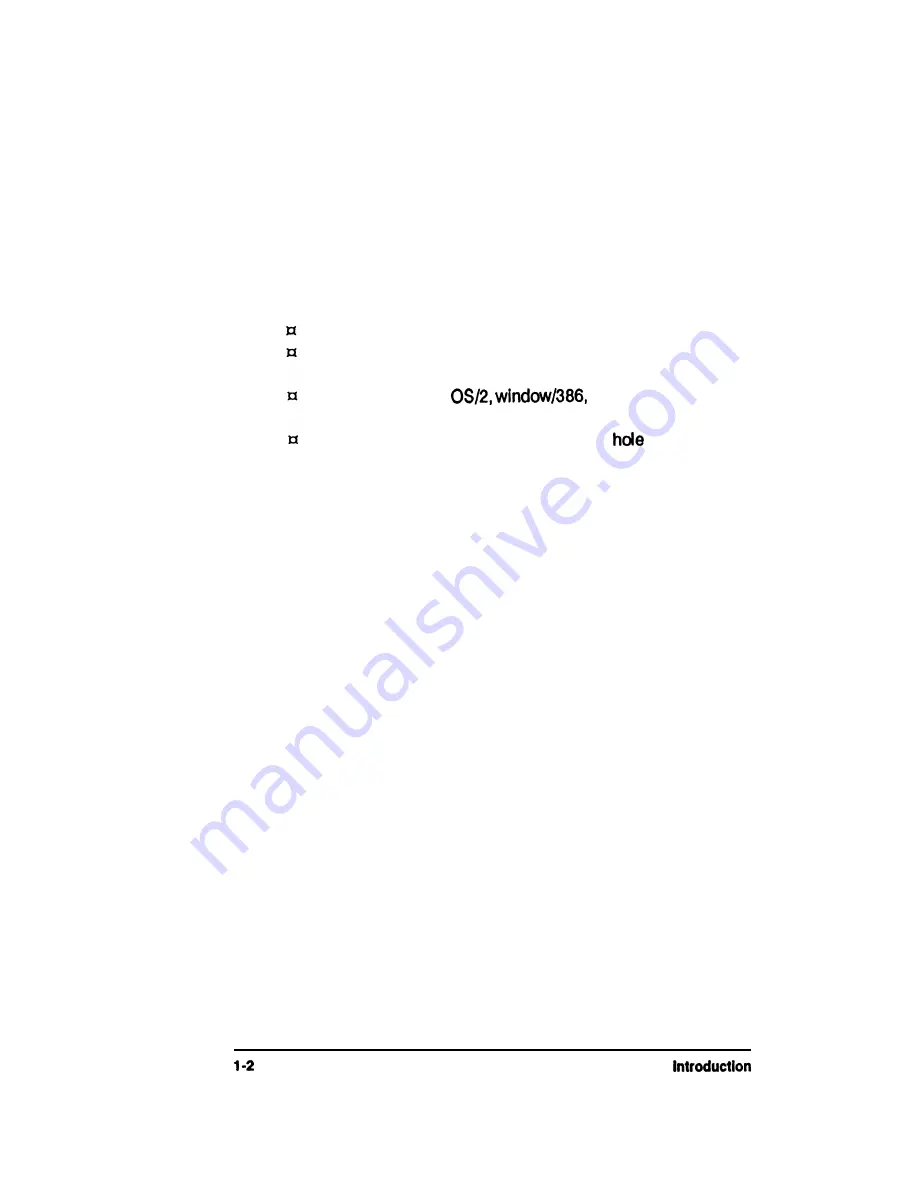 Intel CH-486-33A User Manual Download Page 5