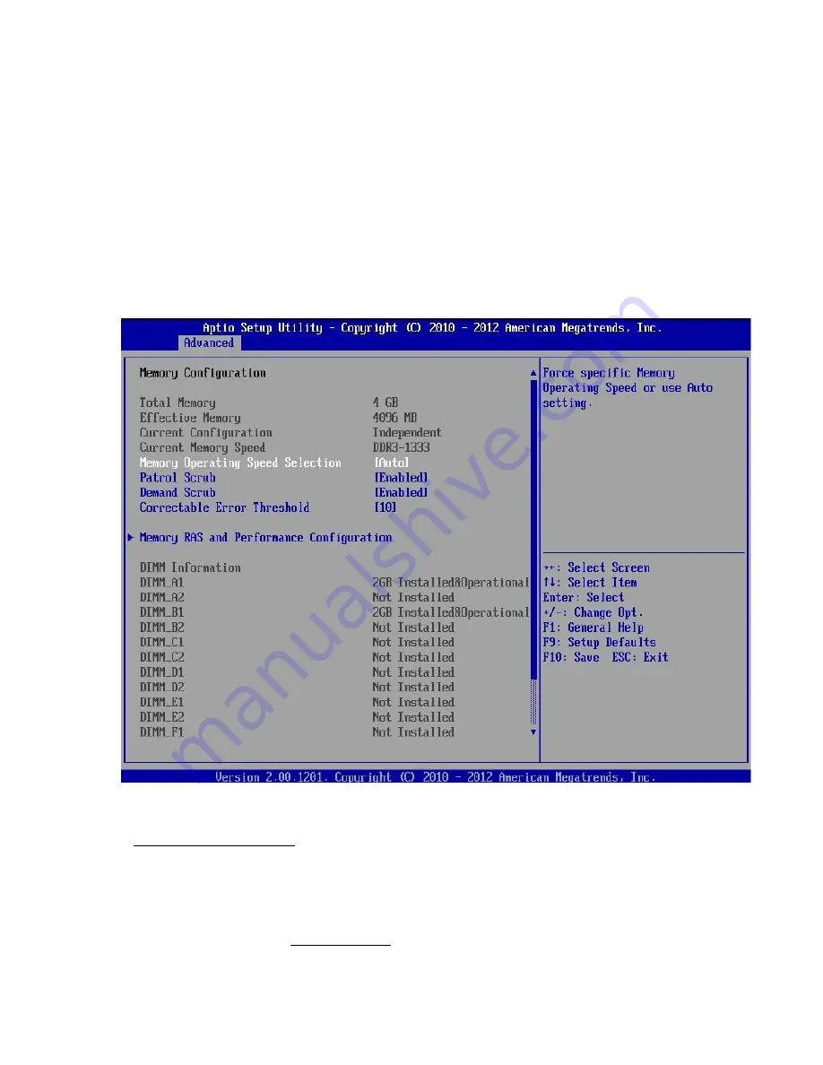 Intel Compute Module MFS2600KI Скачать руководство пользователя страница 54