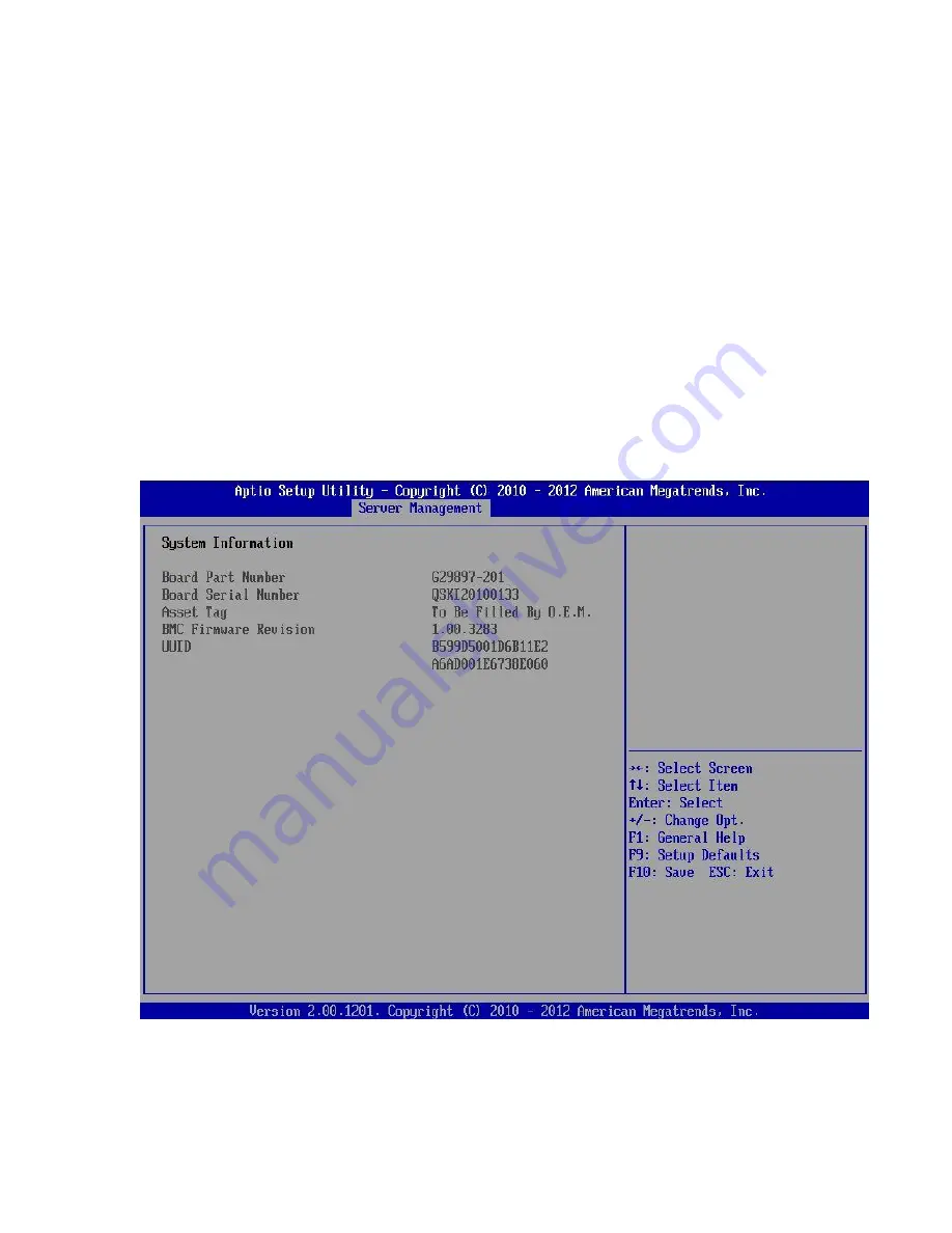 Intel Compute Module MFS2600KI User Manual Download Page 83