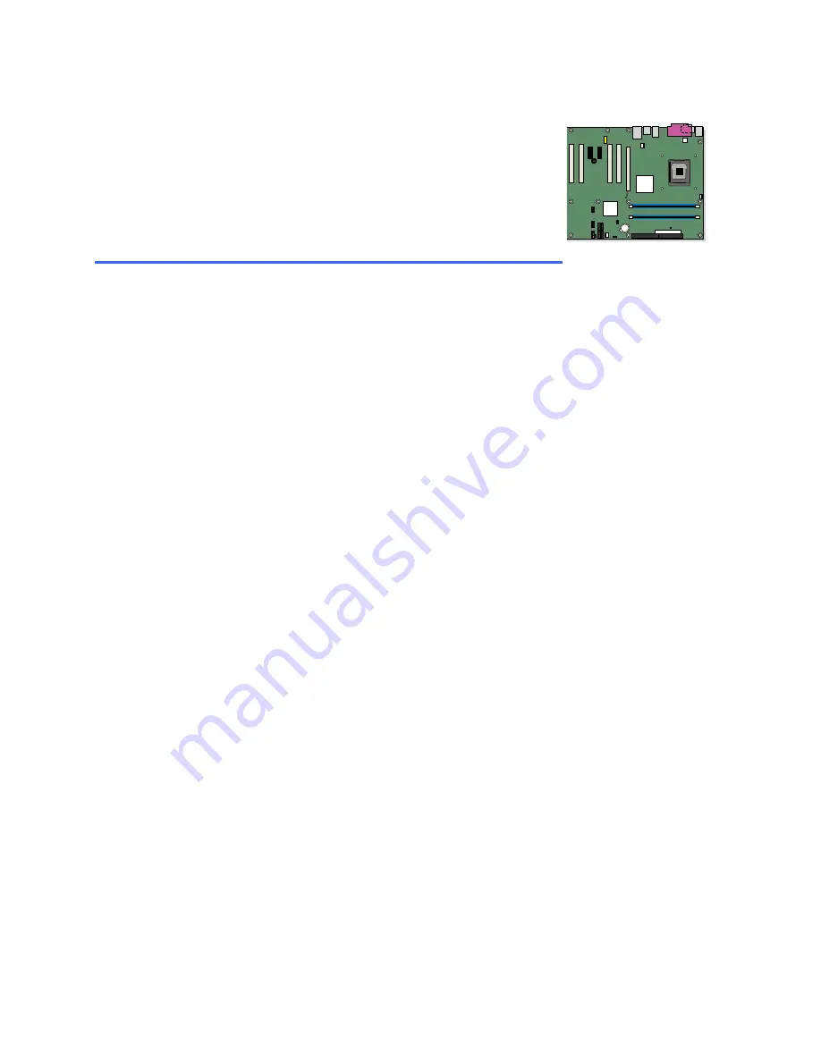 Intel D915PLWD Product Manual Download Page 1