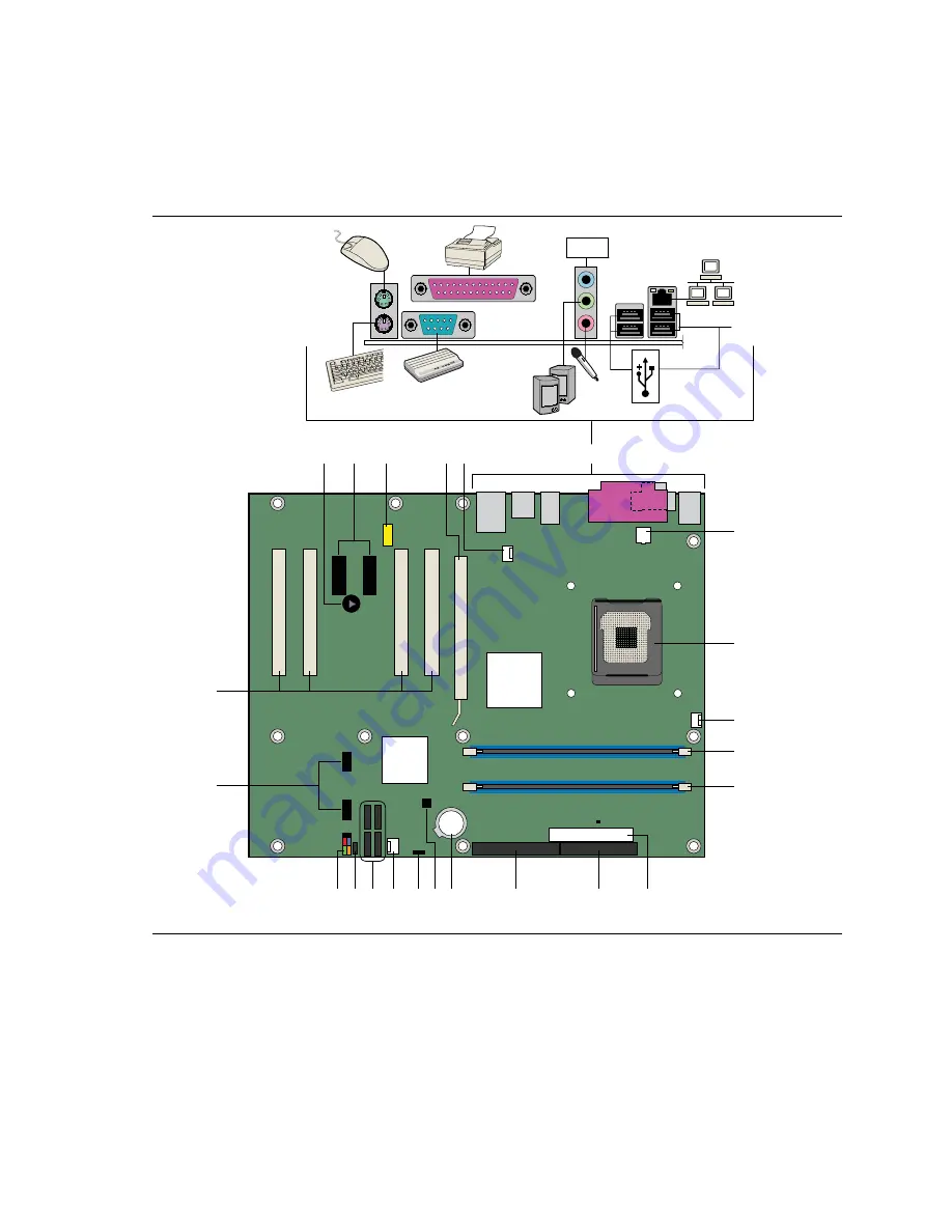 Intel D915PLWD Product Manual Download Page 11