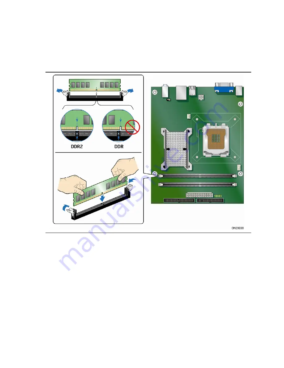 Intel DG31GL - Desktop Board Essential Series Motherboard Product Manual Download Page 34