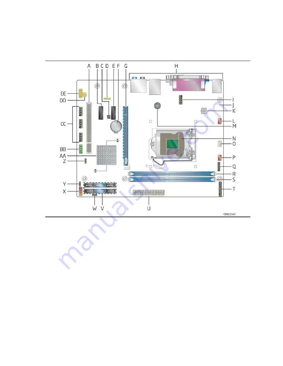 Intel DH61BE Technical Product Specification Download Page 13