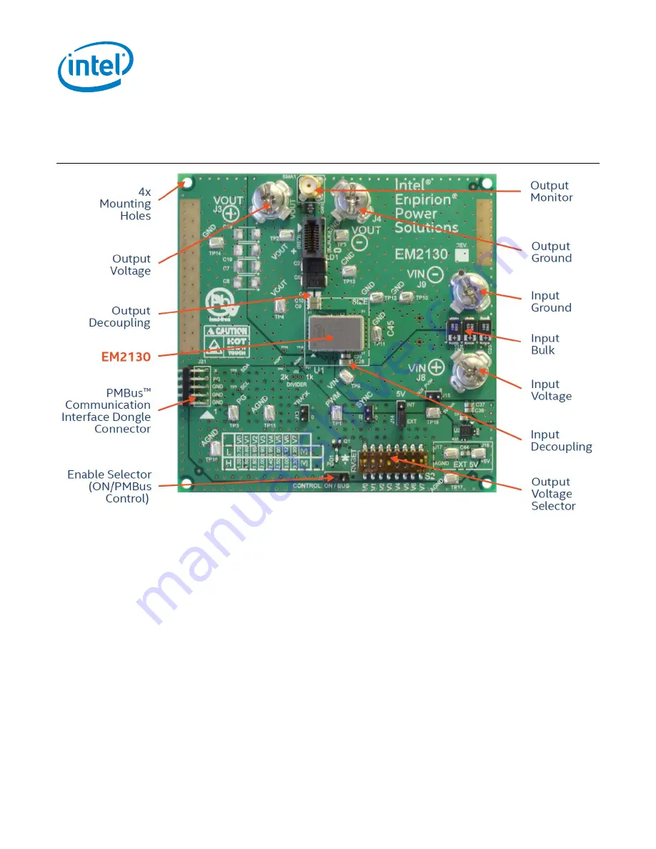 Intel Enpirion EM2130 User Manual Download Page 4