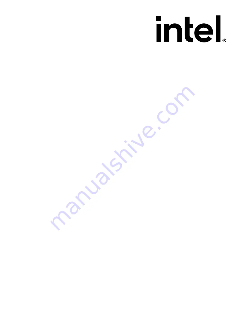 Intel KC57 User Manual Download Page 1