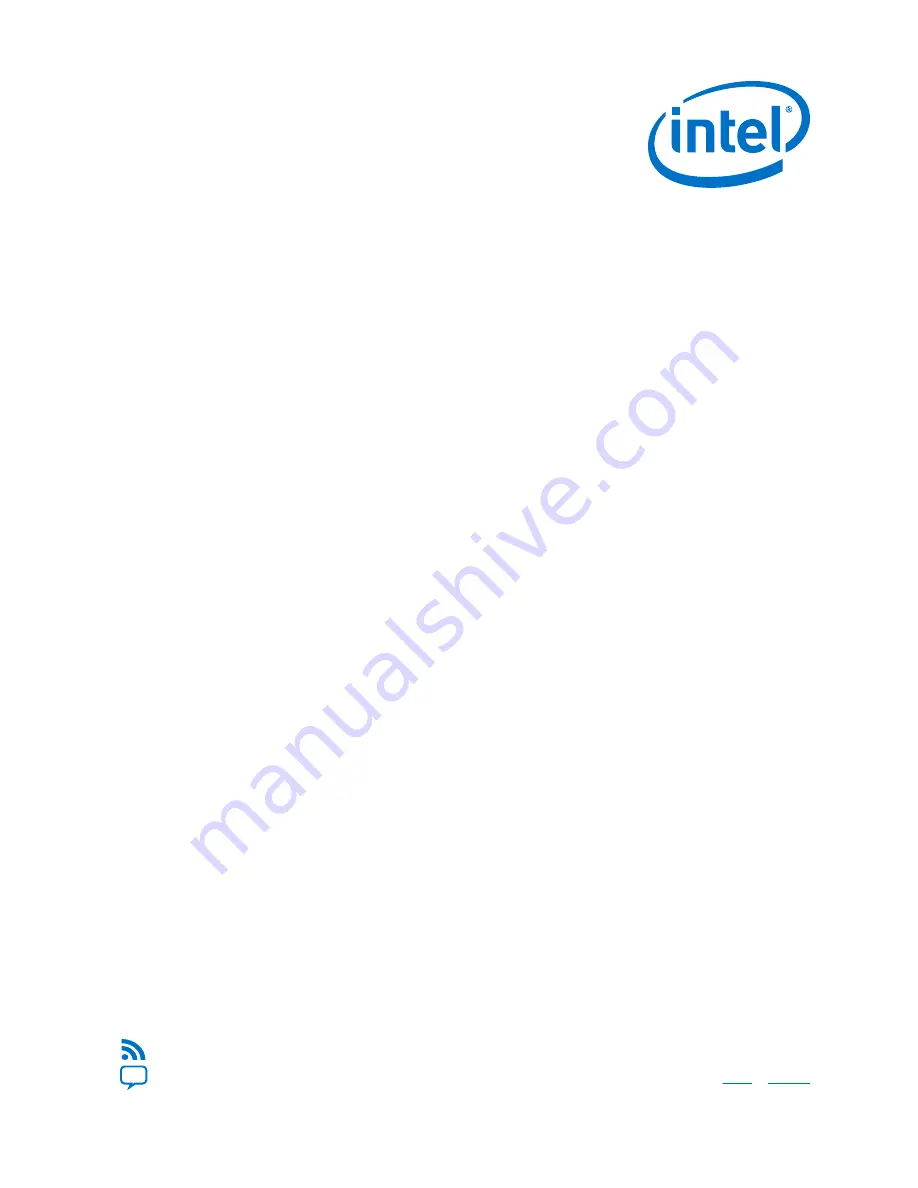 Intel MAX 10 JTAG User Manual Download Page 1