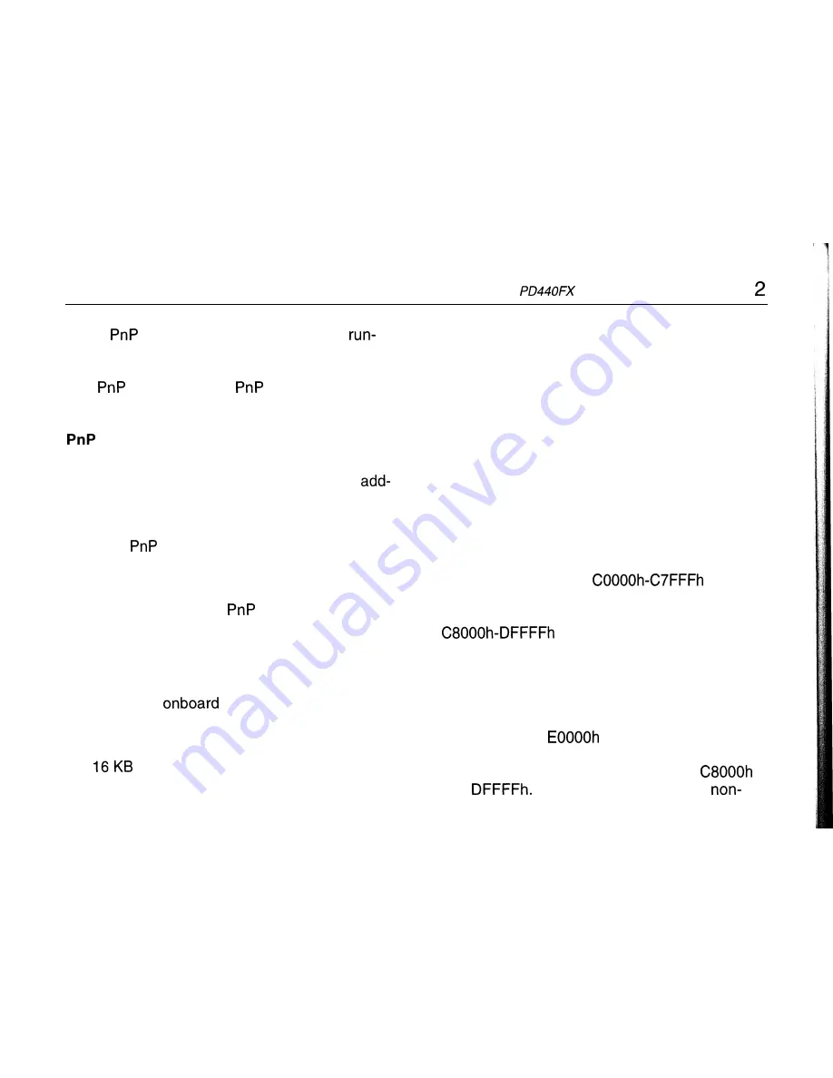 Intel PD440FX Product Manual Download Page 32