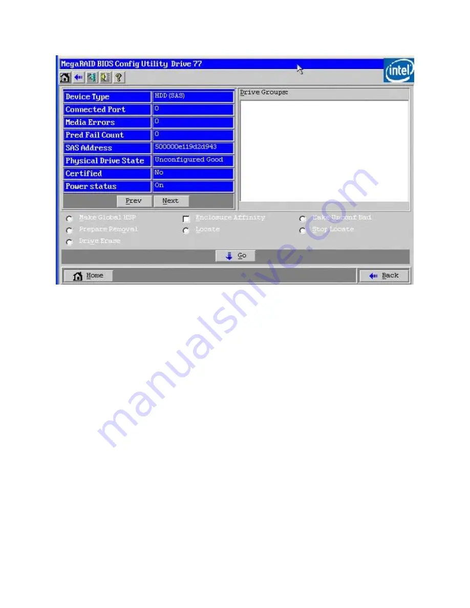 Intel RAID High Availability User Manual Download Page 56