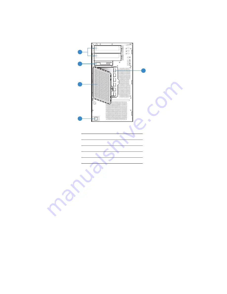 Intel SC5650-DP Service Manual Download Page 22