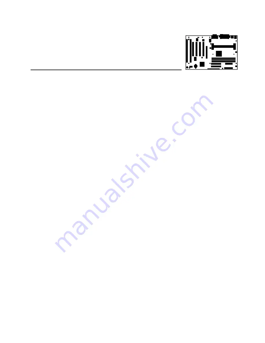 Intel SE440BX - Desktop Board Motherboard Product Manual Download Page 1