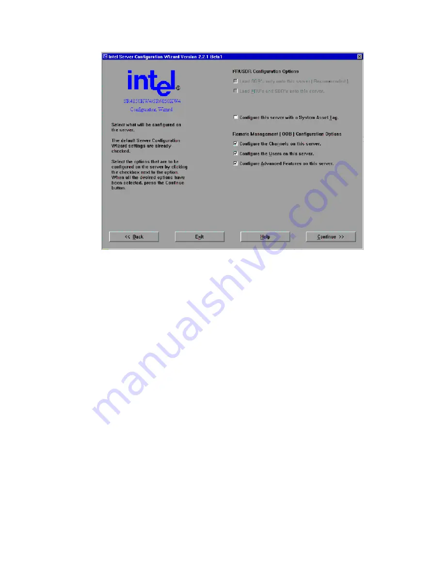 Intel SR6850HW4 - Server Platform - 0 MB RAM Product Manual Download Page 84