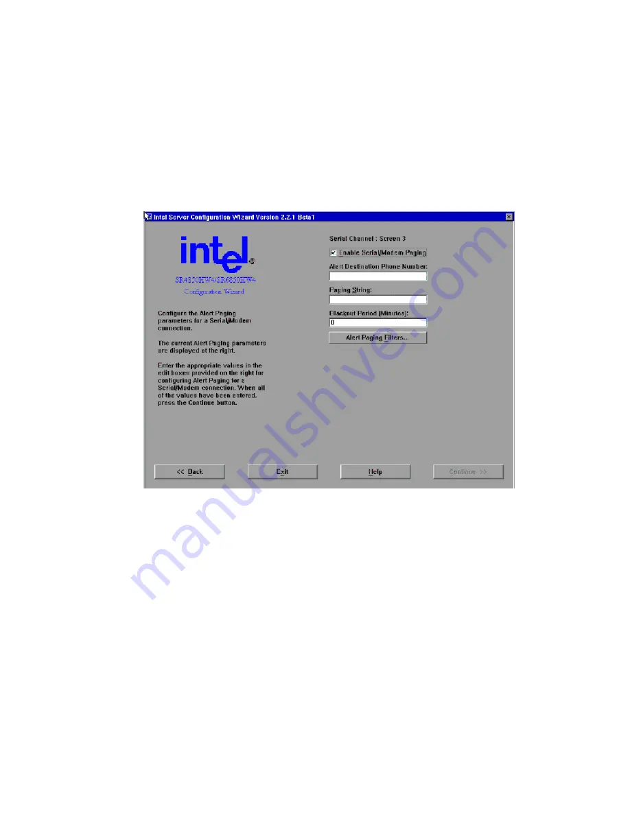 Intel SR6850HW4 - Server Platform - 0 MB RAM Product Manual Download Page 96