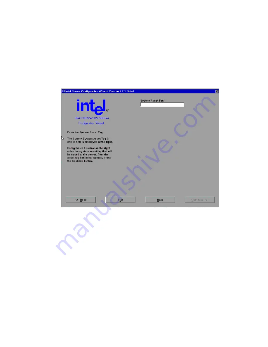 Intel SR6850HW4 - Server Platform - 0 MB RAM Product Manual Download Page 101