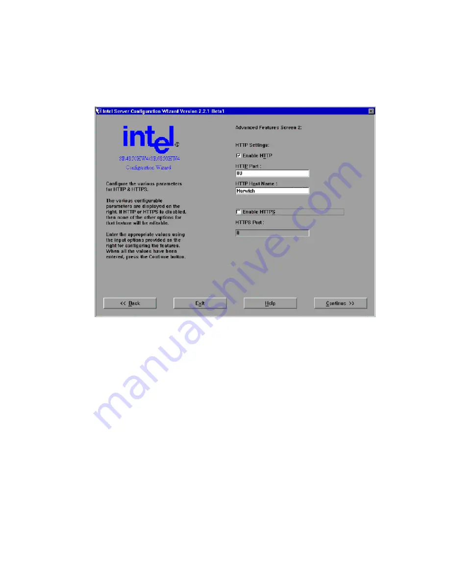 Intel SR6850HW4 - Server Platform - 0 MB RAM Product Manual Download Page 104