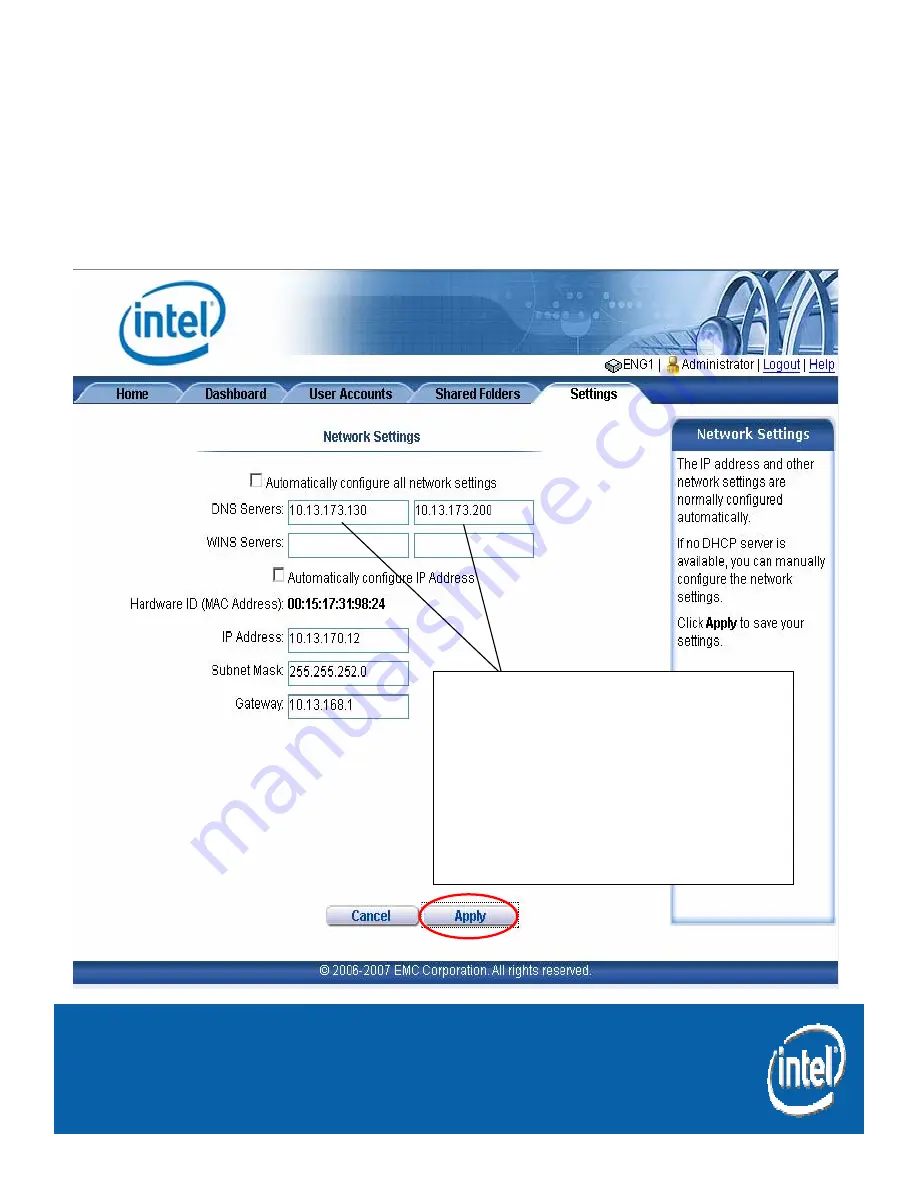 Intel SS4200-E - Entry Storage System NAS Server Implementation And Troubleshooting Download Page 6