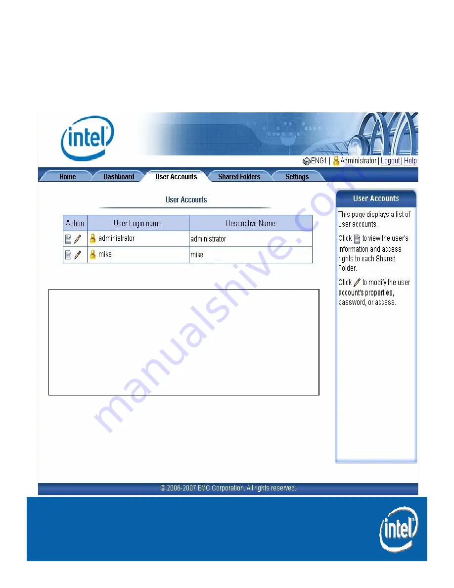 Intel SS4200-E - Entry Storage System NAS Server Implementation And Troubleshooting Download Page 9