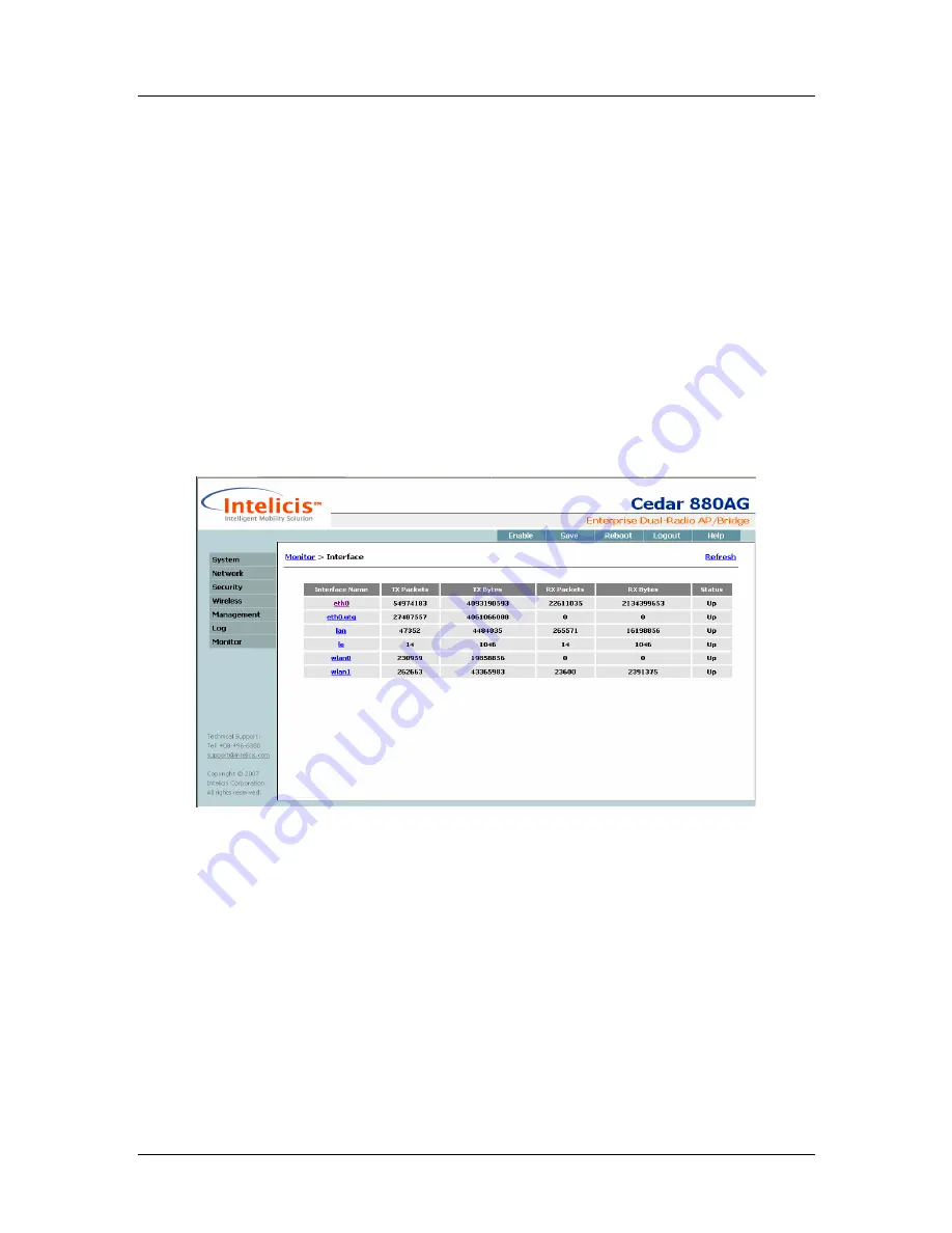 Intelicis Cedar 880AG User Manual Download Page 65