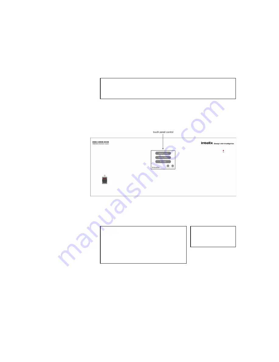 Intelix DIGI-HD-8X8 Installation Manual Download Page 8