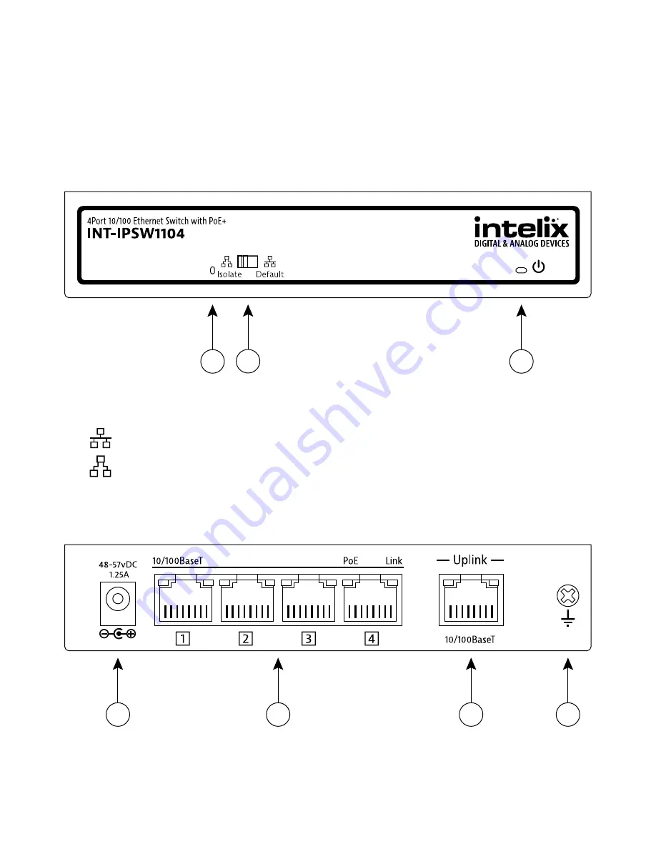 Intelix INT-IPSW1104 Installation Manual Download Page 2