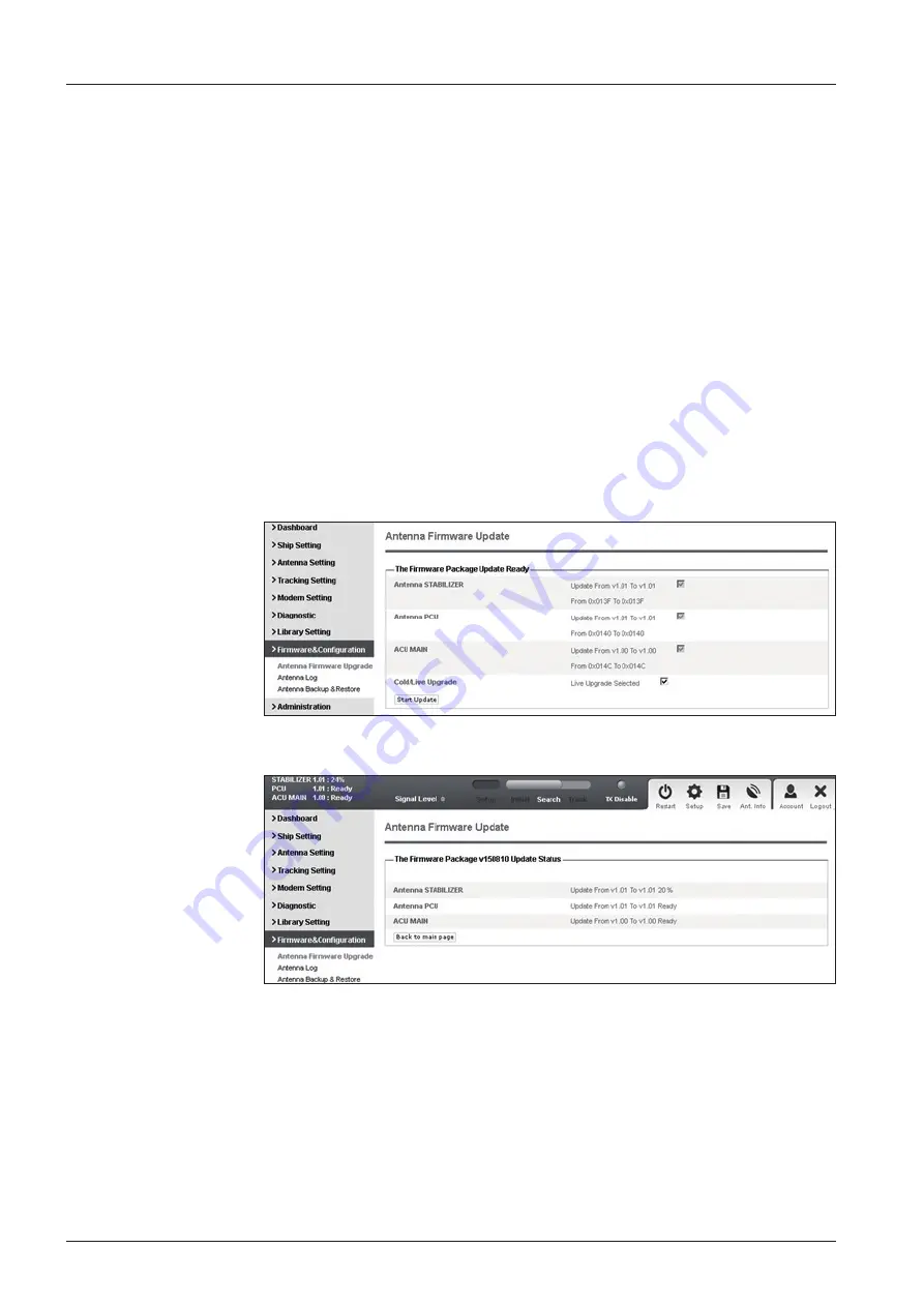 Intellian v100Ka Скачать руководство пользователя страница 108