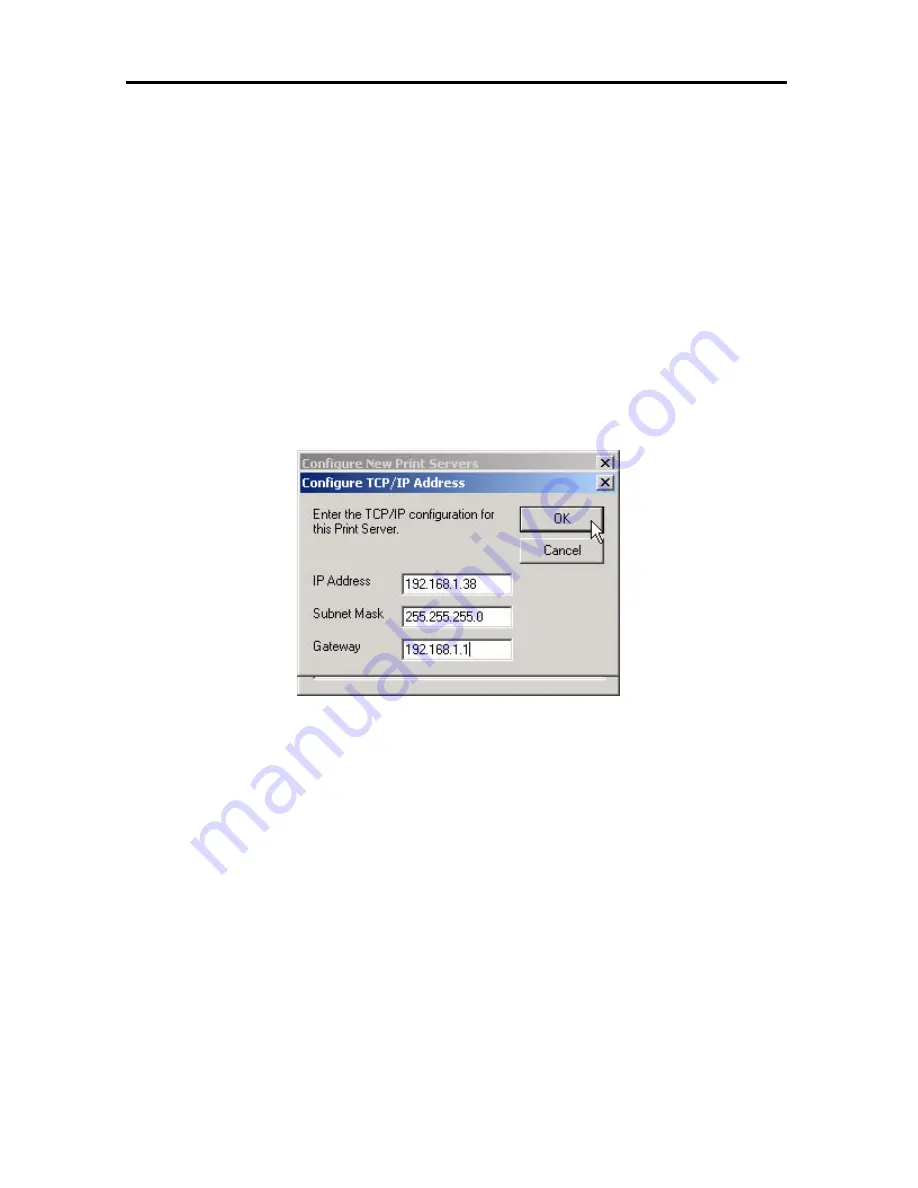 IntelliBar AS Net Printer Setup Manual Download Page 18