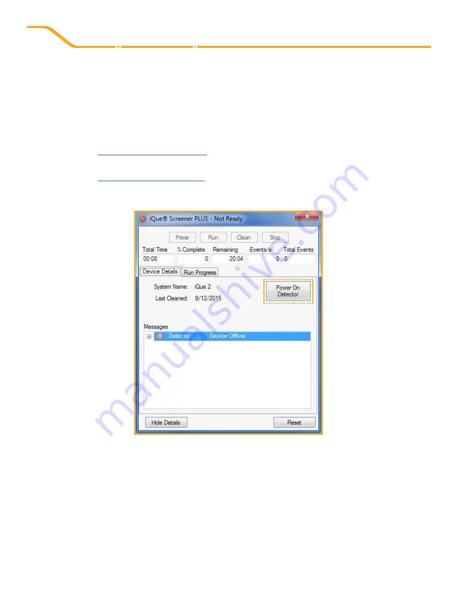 INTELLICYT iQue Screener PLUS Hardware Manual Download Page 39