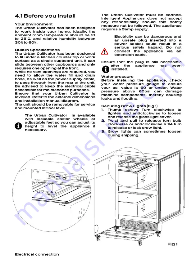 Intelligent Appliances Urban Cultivator Manual Download Page 6