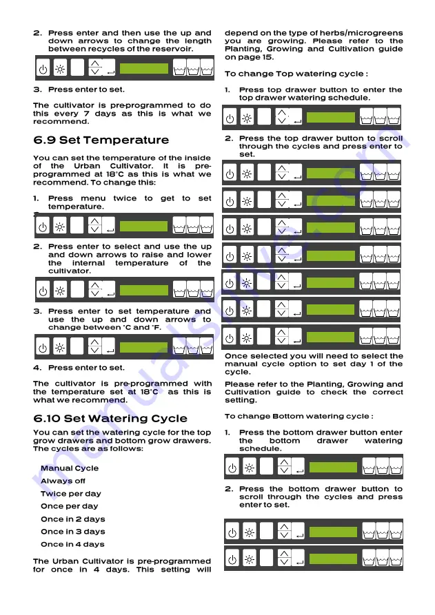 Intelligent Appliances Urban Cultivator Скачать руководство пользователя страница 12