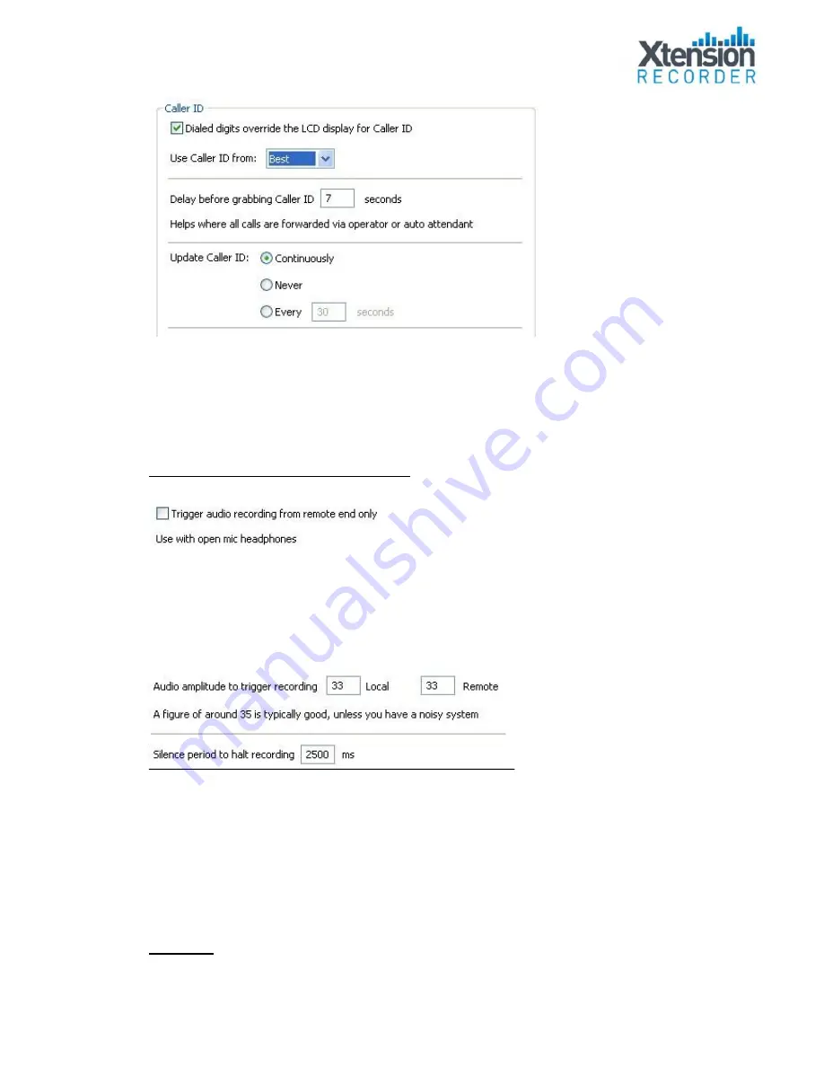 Intelligent Recording Xtension Recorder Universal Adapter 3.0 Скачать руководство пользователя страница 28