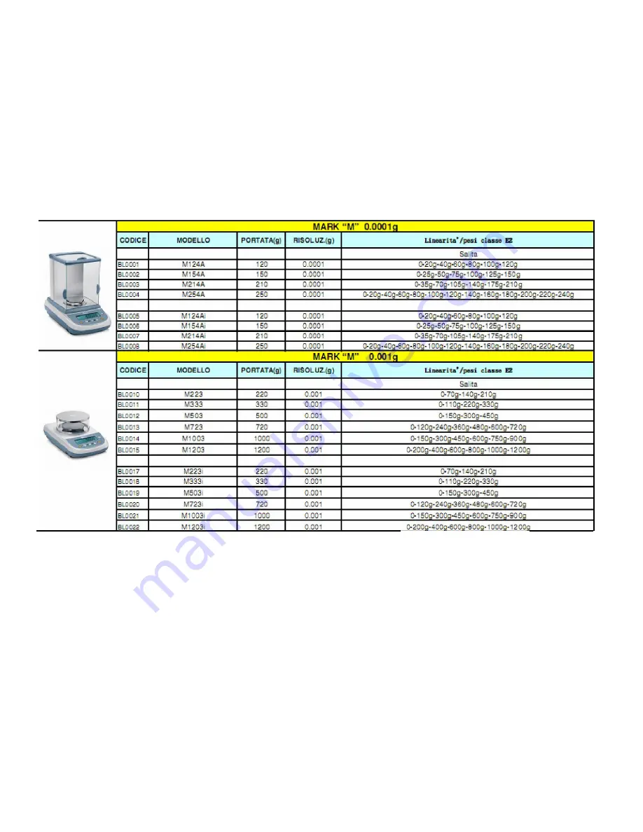 Intelligent Weighing Technology Intell-Lab IL-0.0001 g Скачать руководство пользователя страница 22