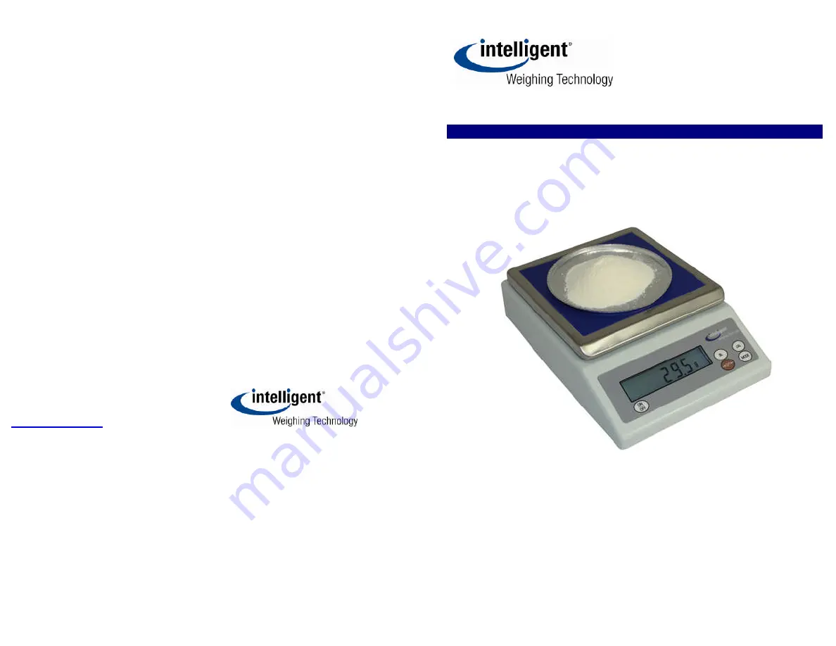 Intelligent Intell-Lab PD-3000 Series User Manual Download Page 1