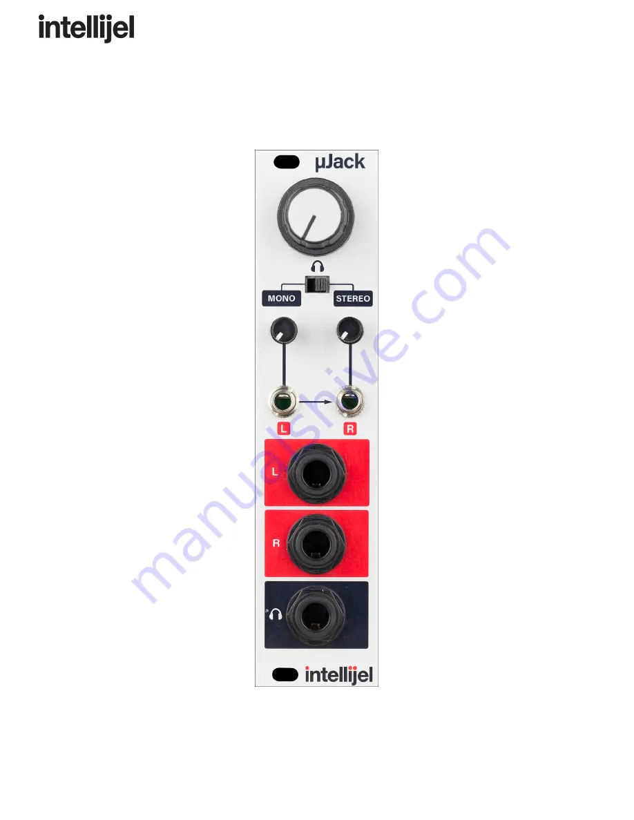 Intellijel mJack Manual Download Page 1